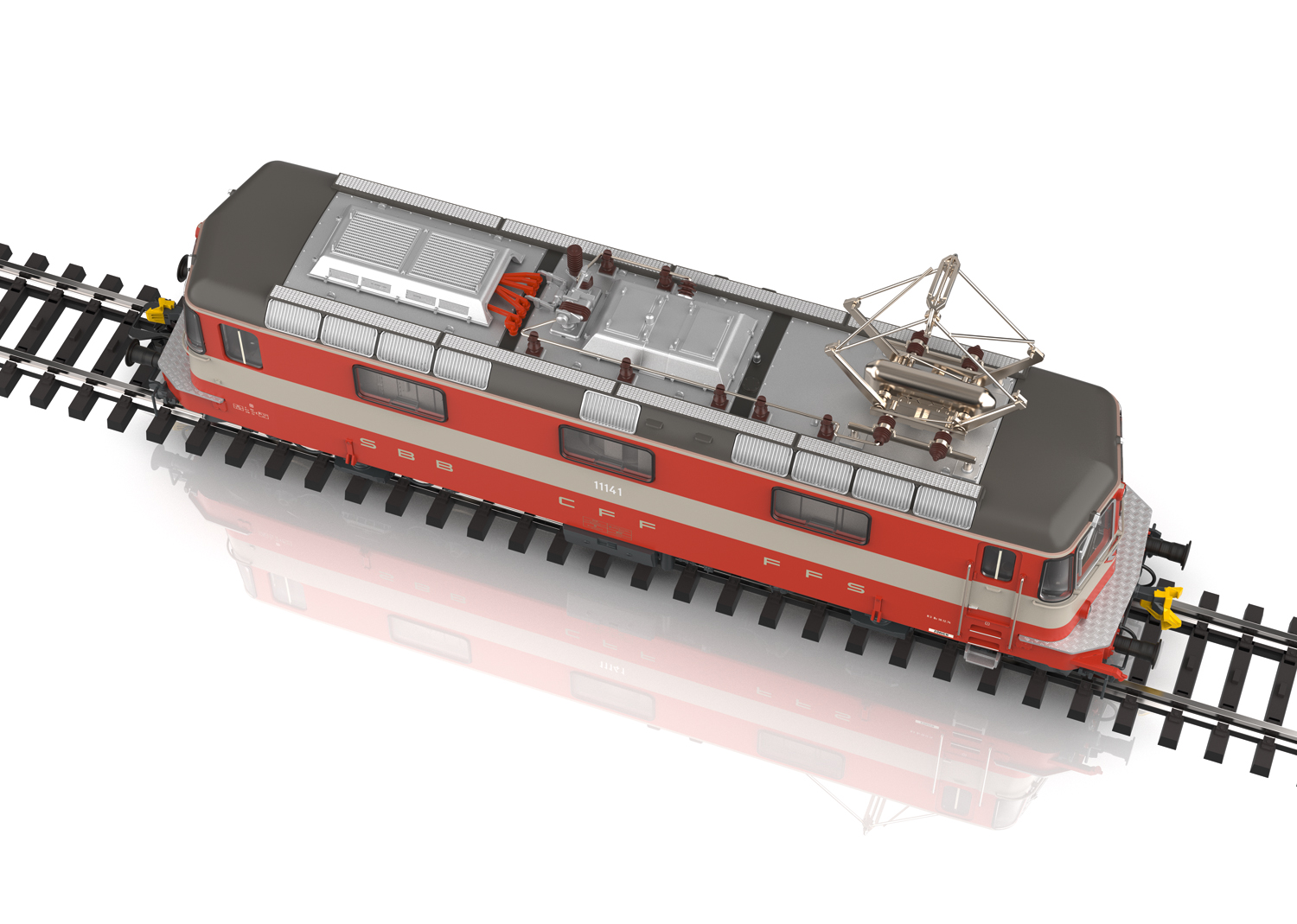 Class Re 4/4 II Swiss Express Electric Locomotive